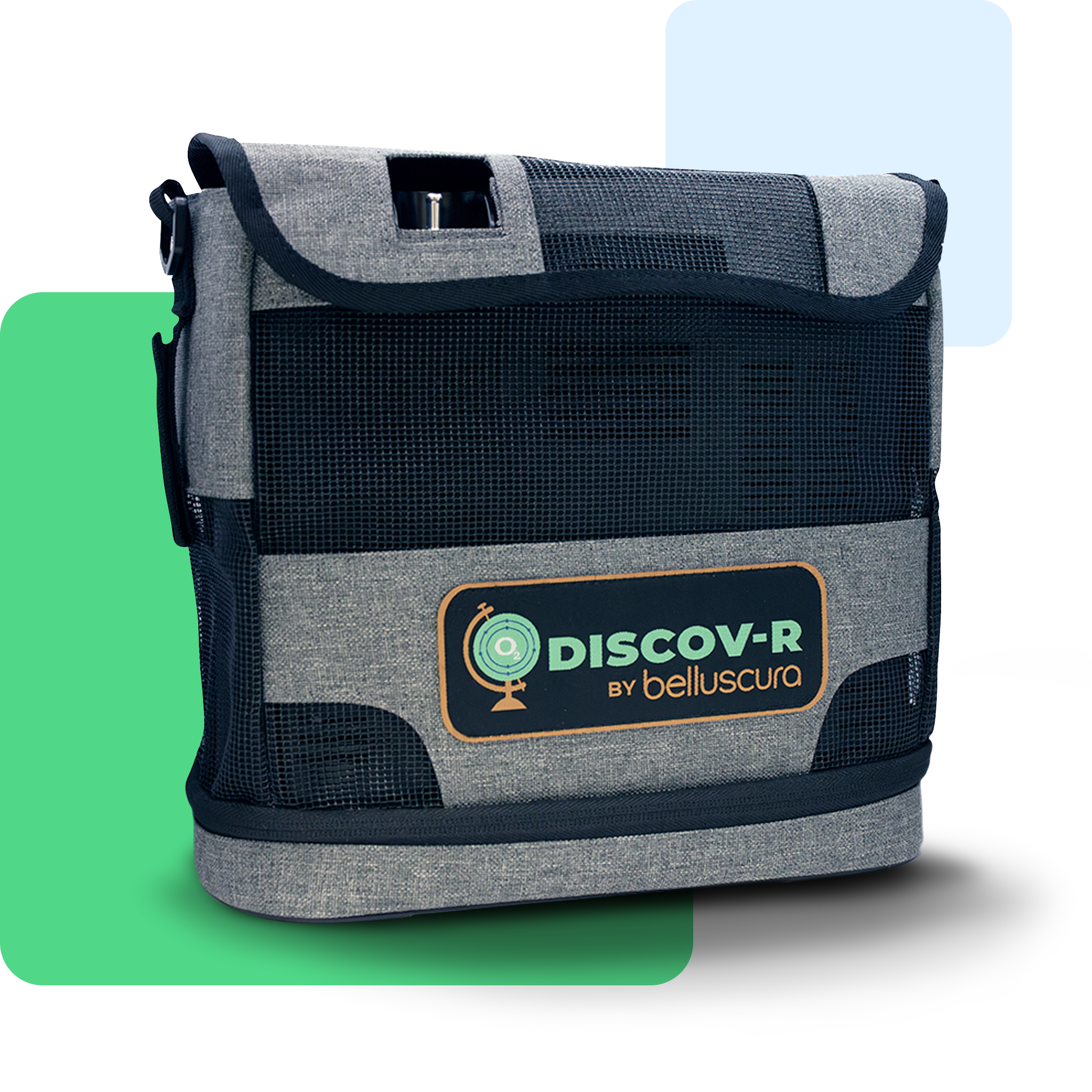 DISCOV-R Pulse & Continuous Flow Portable Oxygen Concentrator